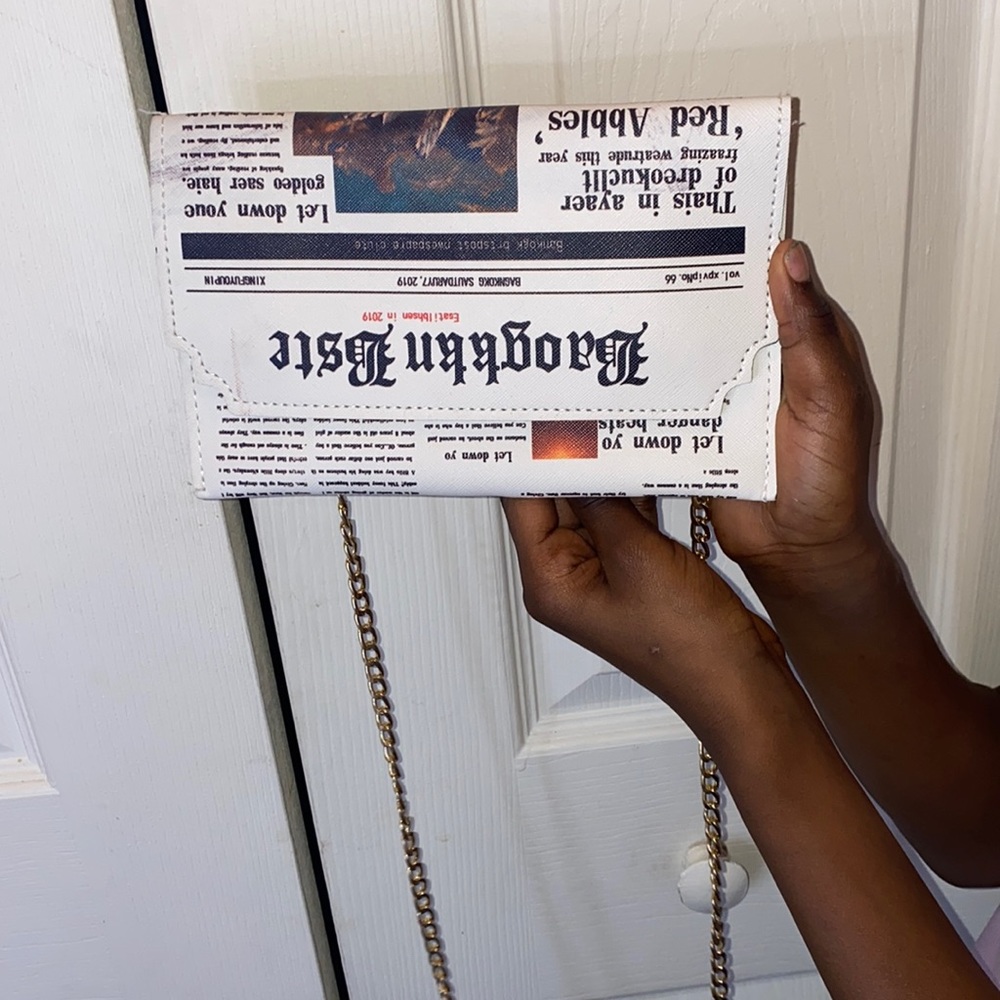 Newspaper Statement bag